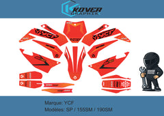 Kit Déco Moto YCF SP (2017+), Pilot (2018+), 155SM & 190SM (2021+) – Dirt Bike & Supermotard – Style Racing-3