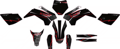 Kit Déco YCF Start 88/125 2020+ black & red-1
