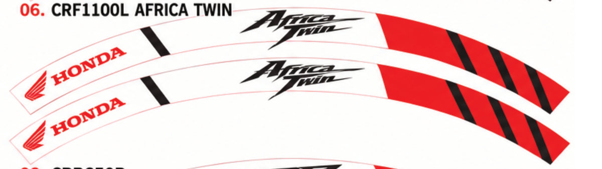 Kit déco jantes Honda – Design CRF1100L Africa Twin-1