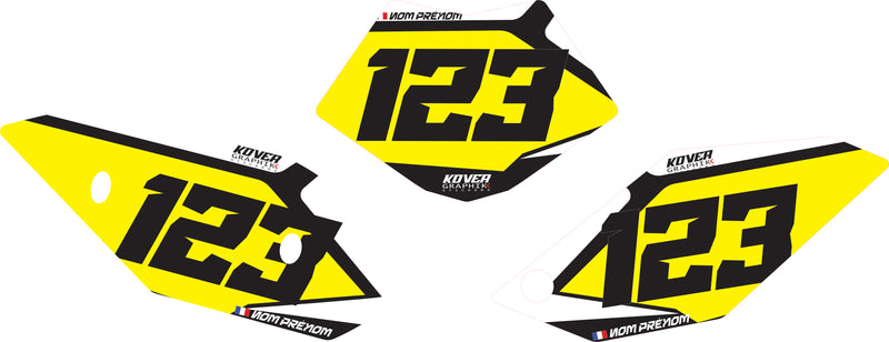 Fond de plaque Beta 250 / 450 2015-2016 personnalisé-3