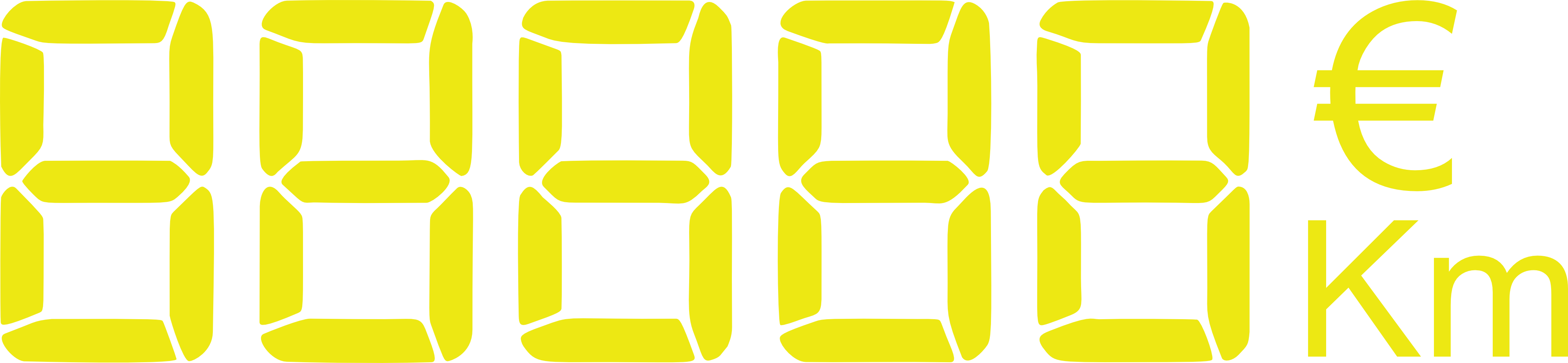 Chiffres Modulables PLV Voiture – Affichage Prix & Kilométrage – Plusieurs Couleurs