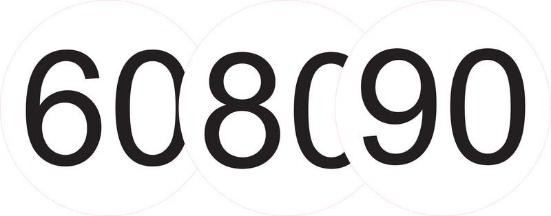 Pack de 3 disques de vitesse réglementaires 60 / 80 / 90 – Véhicules à affichage obligatoire-1