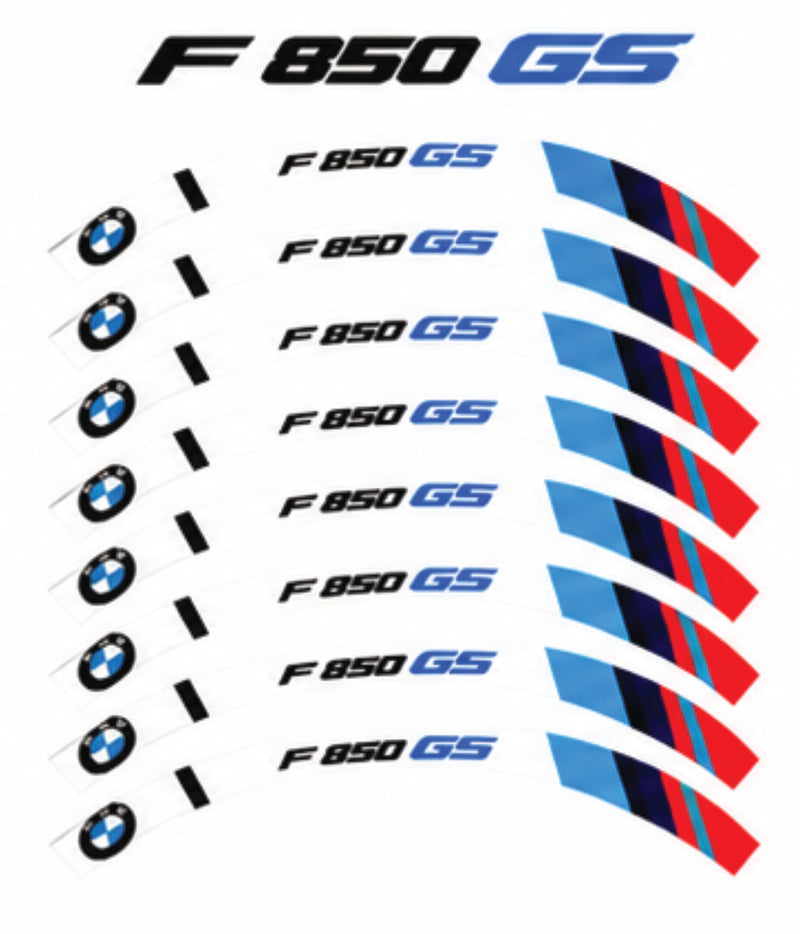 Kit déco jantes BMW – Design F 850 GS-1