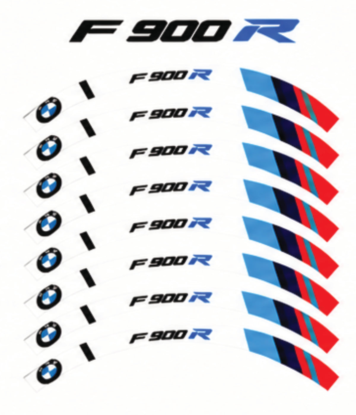 Kit déco jantes BMW – Design F 900 R-1