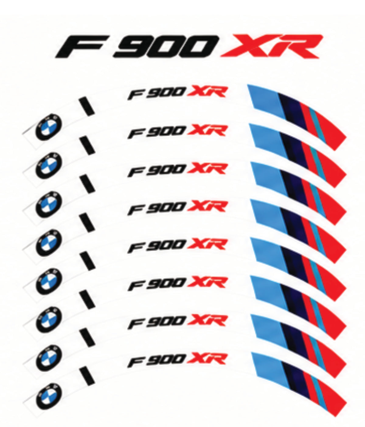 Kit déco jantes BMW – Design F 900 XR-1