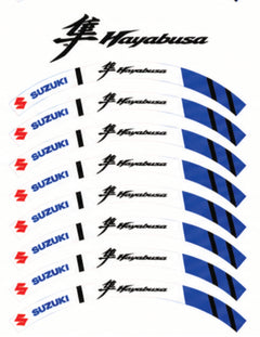 Kit déco jantes Suzuki – Design Hayabusa-1