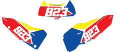 Fond de plaque Enduro husaberg 125 2T 2012 personnalisé-7