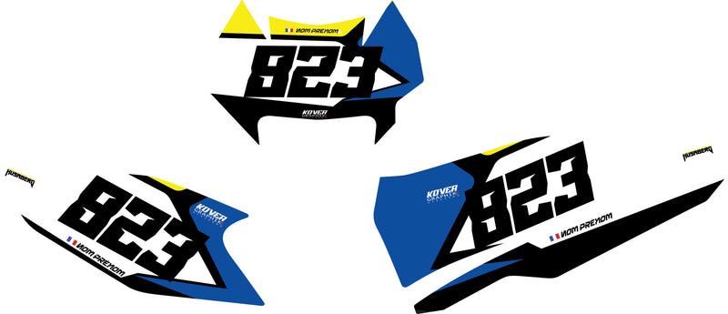 Fond de plaque Enduro husaberg 2013 personnalisé-3