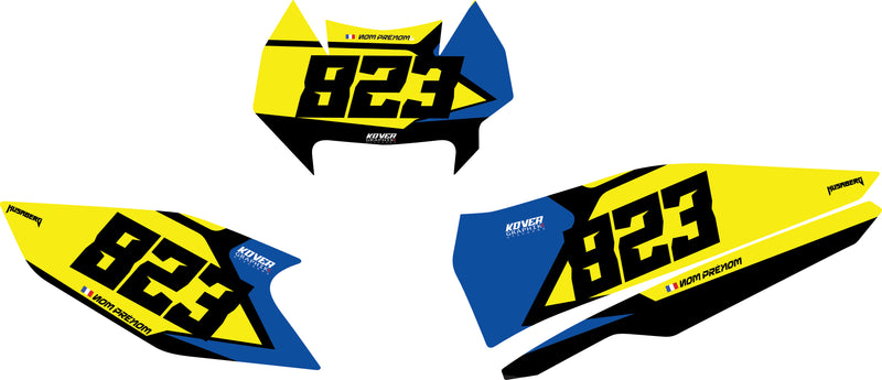 Fond de plaque Enduro husaberg 2013 personnalisé-6