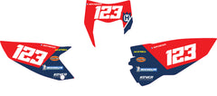 Fond de plaque Enduro Husqvarna FC 2014 2016 personnalisé-7
