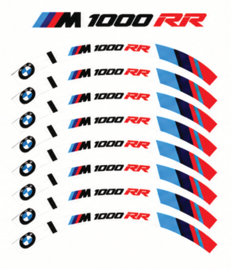 Kit déco jantes BMW – Design M 1000 RR-1