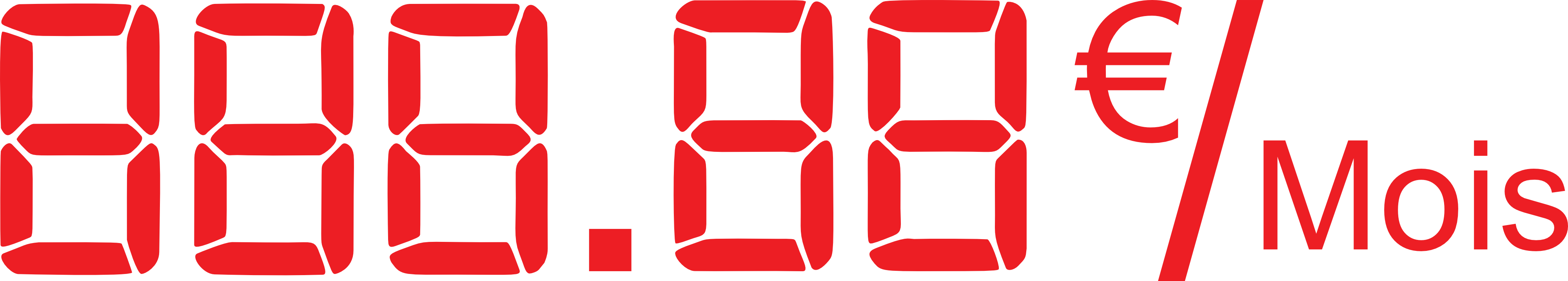 Kit Affichage Mensualité Voiture – Chiffres Modulables PLV Pare-Brise – Prix €/mois