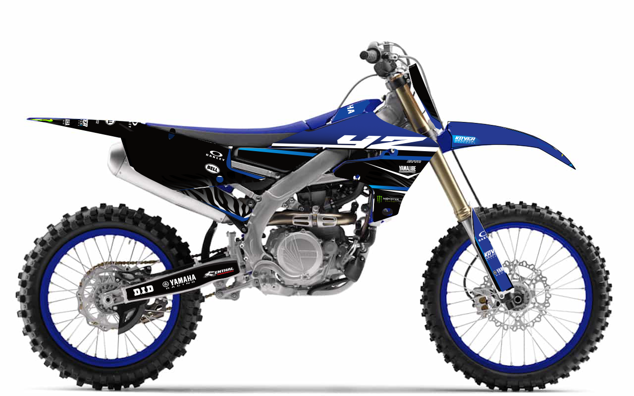 Kit déco Yamaha YZ 450 F 2018-2023 – Racing Factory Edition