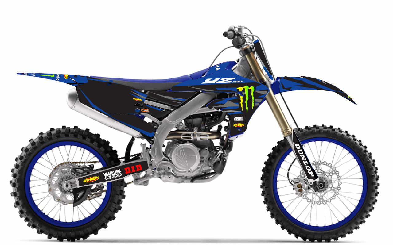 Kit Déco compatible Yamaha YZF & WRF 250 (2018–2023) – Design Factory Racing usine-1