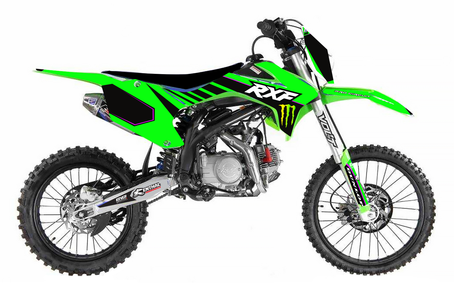 Kit déco Apollo RXF – Replica Racing green