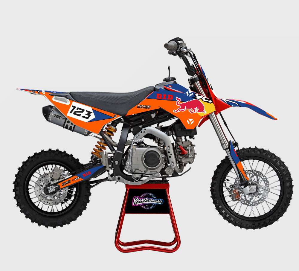 Kit Déco YCF Pilot / SP / 155 SM / 190 SM Orange – Style Racing