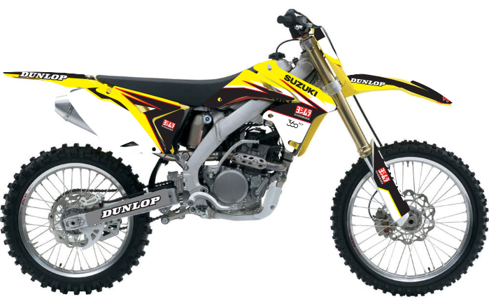 Kit déco Suzuki RMZ / RM-Z 250 (2010–2018) – Design Factory 361