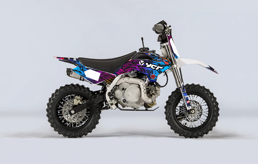 Kit Déco YCF 50 (2012–2022) Multicouleur Quarta – Design Graphique