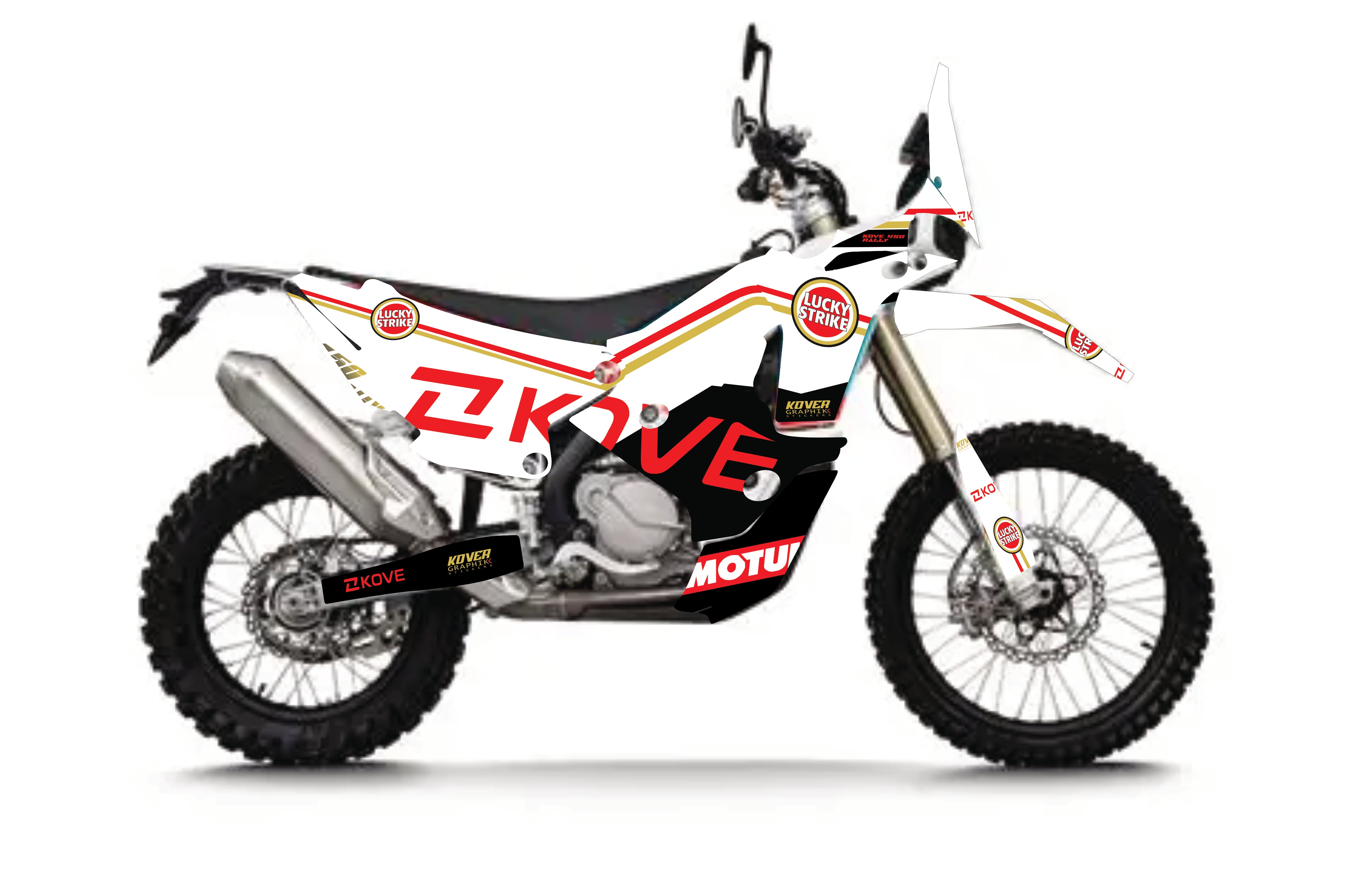 Kit gráfico para Yamaha YZ 125/250 2015-2020 – Design Factory Blue | Kover Graphik