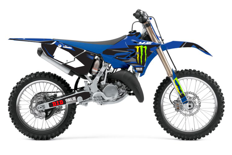 Kit gráfico para Yamaha YZ 125/250 2015-2020 – Design Factory Blue | Kover Graphik