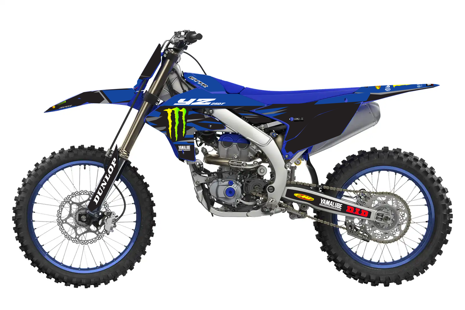MOTORRAD-GRAFIKKIT, kompatibel mit Dirtbikes YCF Start 88/125 und 125SM, Yamaha-Rennstil-1