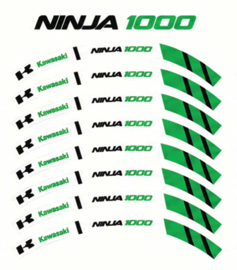 Kit déco jantes Kawasaki – Design Ninja ZX-10R-1