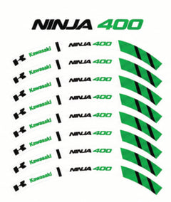 Kit déco jantes Kawasaki – Design Ninja 400-1