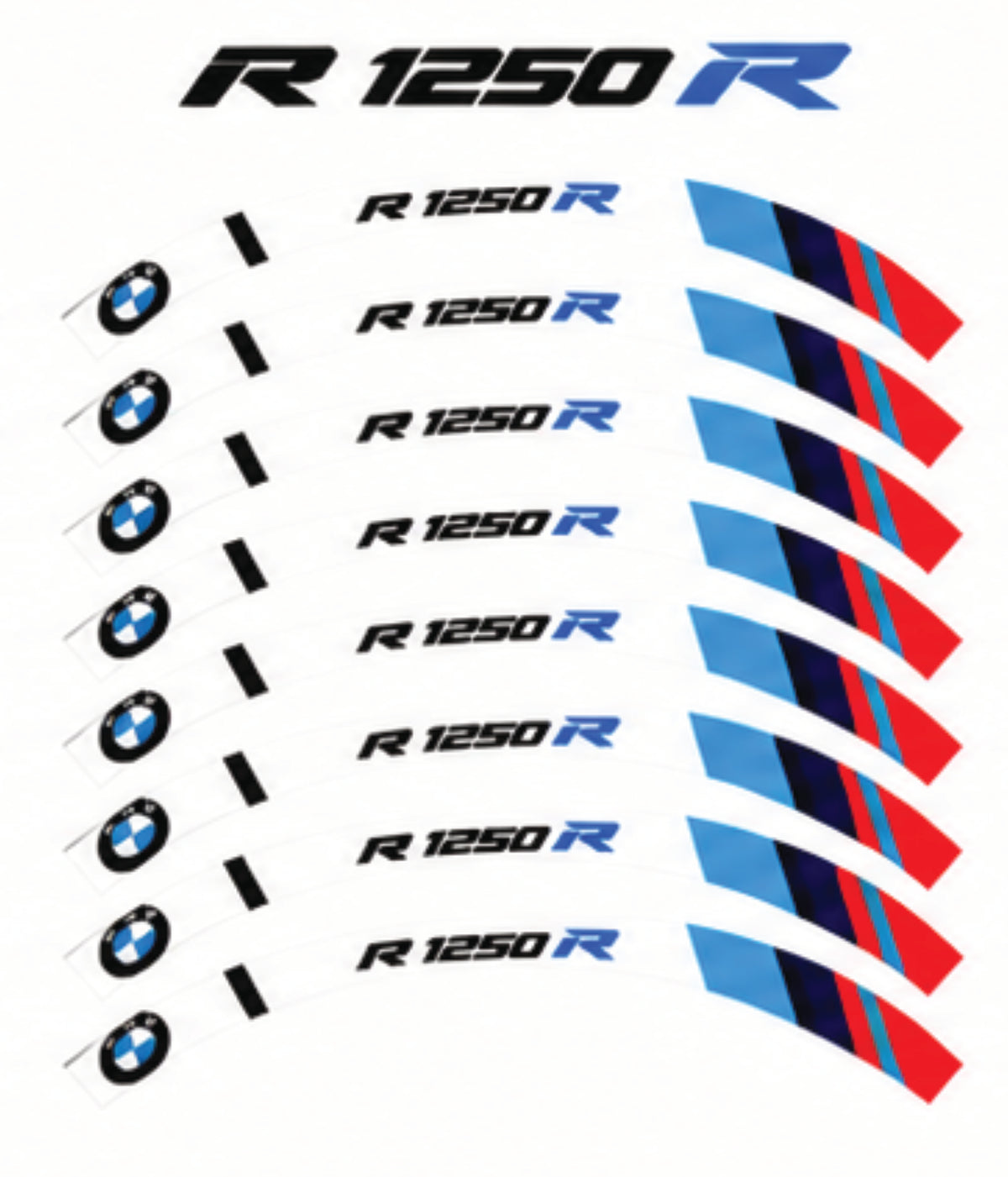 Kit déco jantes BMW – Design R 1250 R-1