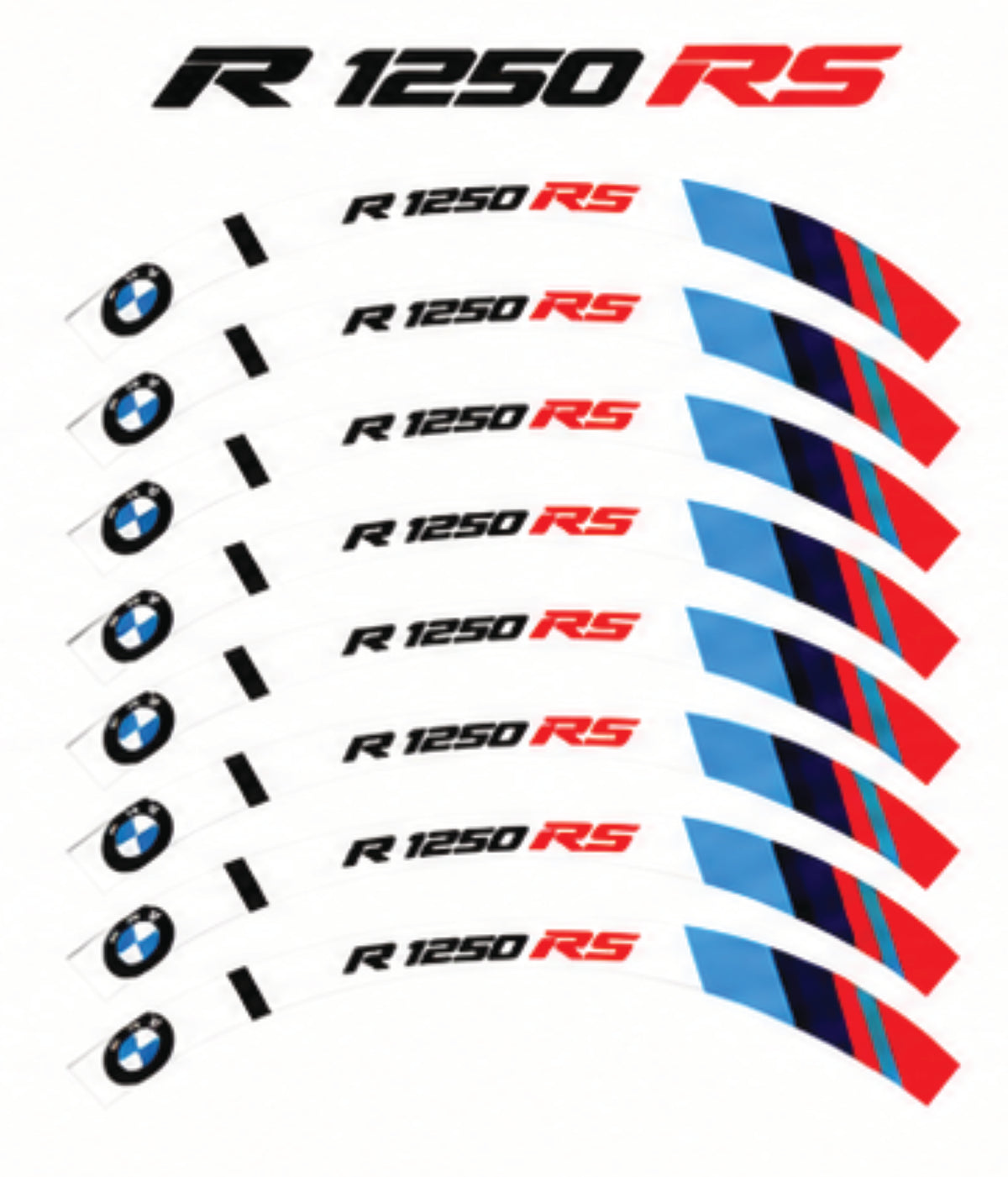 Kit déco jantes BMW – Design R 1250 RS