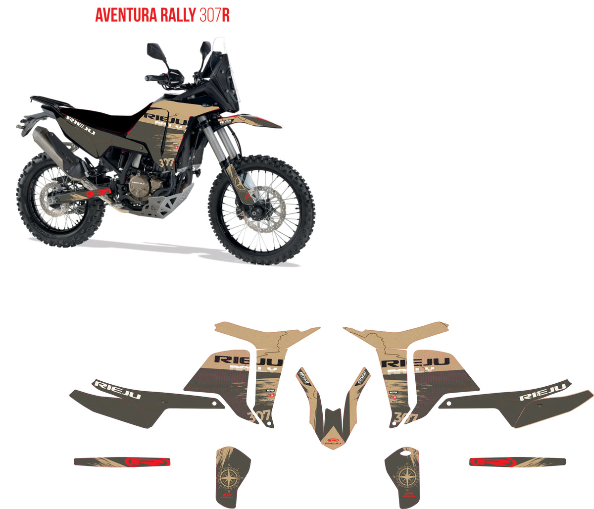 Kit Déco Rieju Aventura Rally 307R – Factory Expedition-1