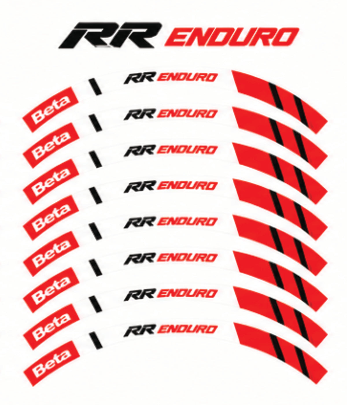 Kit déco jantes Beta – Design RR Enduro