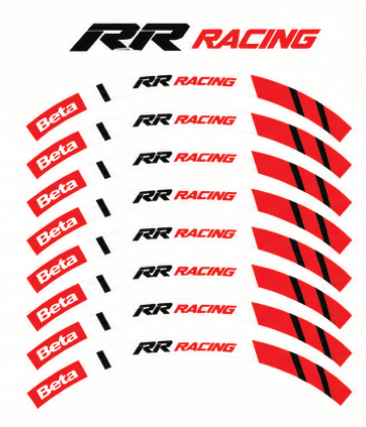Kit déco jantes Beta – Design RR Racing