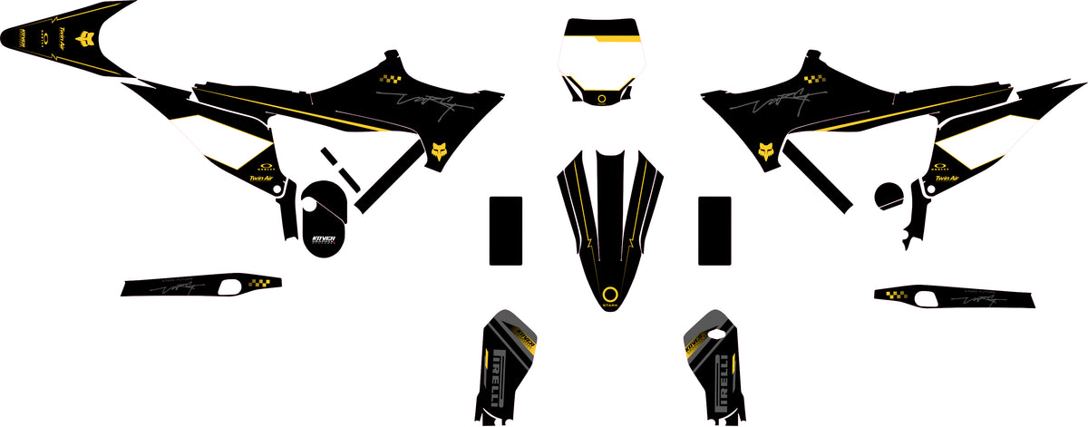 Kit Déco Stark Varg – Black Line-4