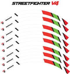 Kit déco jantes Ducati – Design Streetfighter V4-1