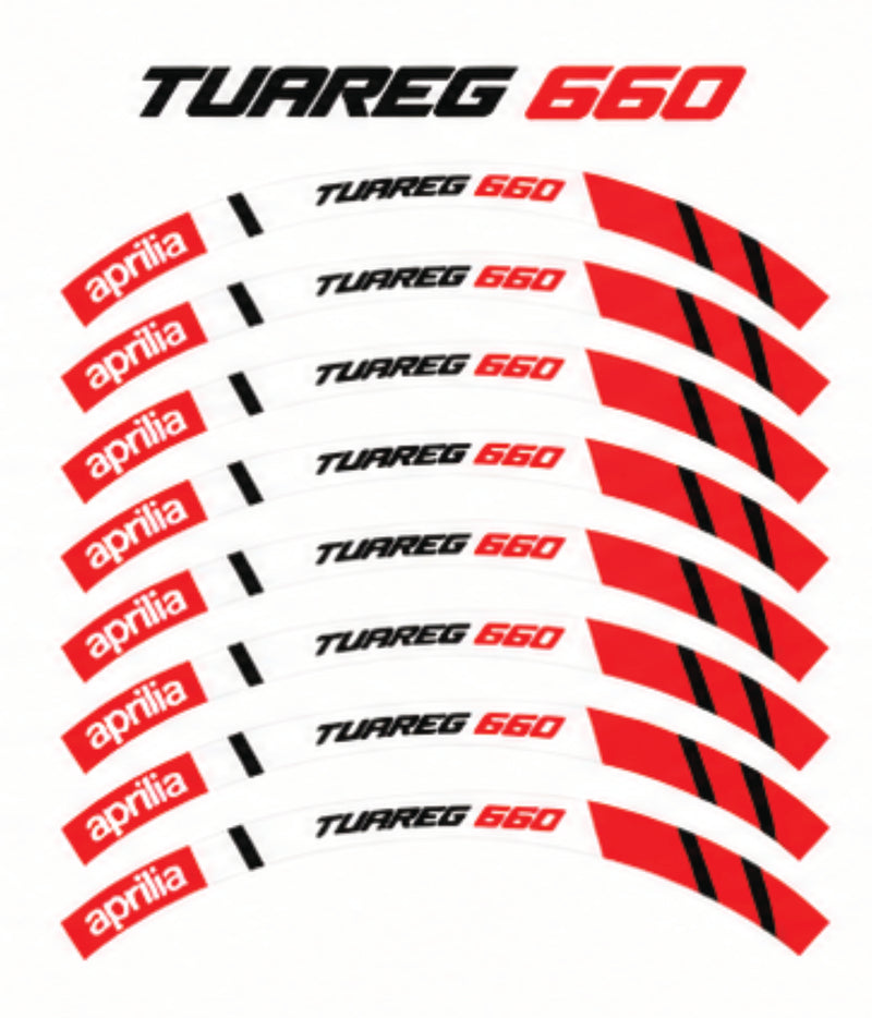 Kit déco jantes Aprilia – Design Tuareg 660-1