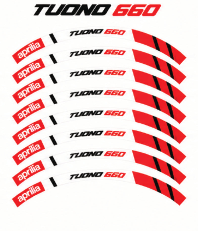 Kit déco jantes Aprilia – Design Tuono 660-1