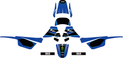 Kit déco Yamaha PW50 – Blue Factory Edition-2