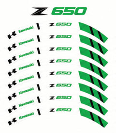 Kit déco jantes Kawasaki – Design Z650-1