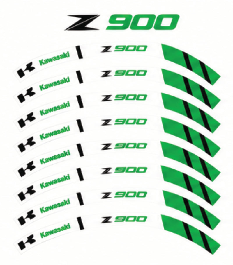 Kit déco jantes Kawasaki – Design Z900-1
